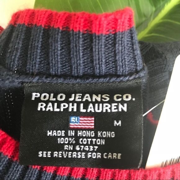 VINTAGE 2002 NWT POLO JEANS SWEATER - Picture 3 of 8